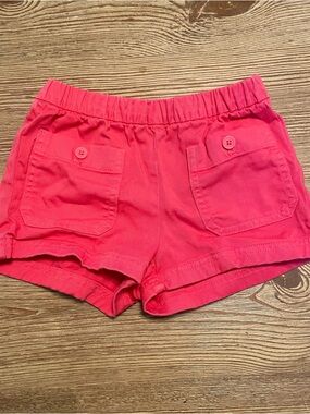 Crewcuts Bright Pink Girls' Shorts with Front Button Pockets